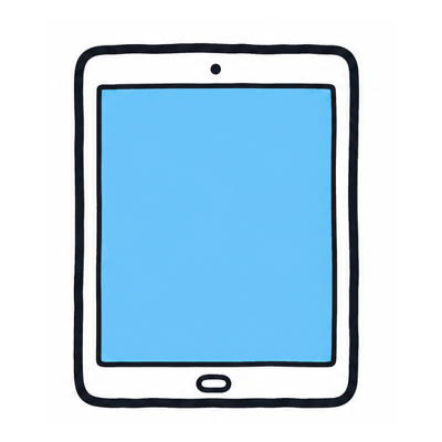 iPadのイラスト